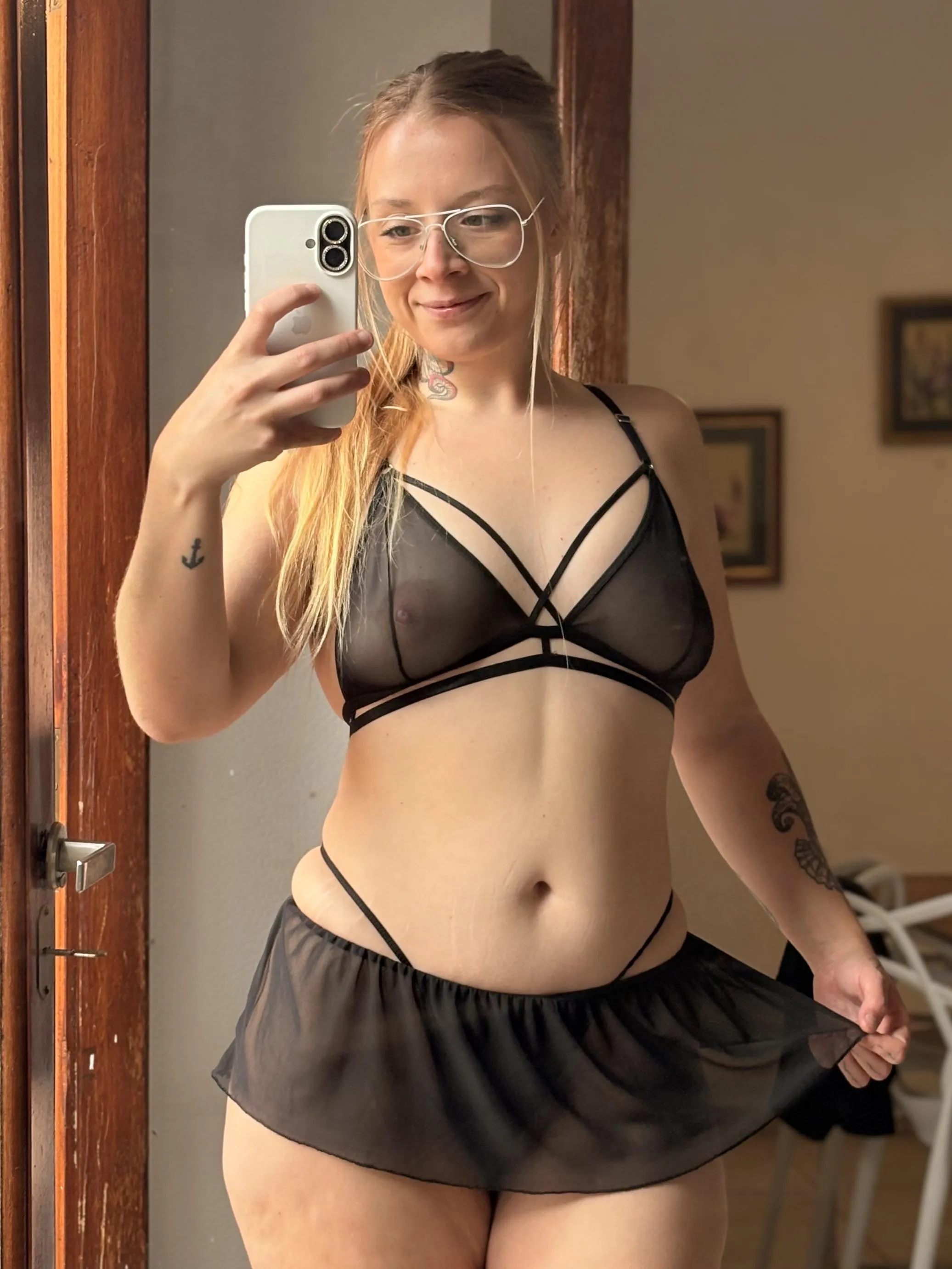 would you cum on my soft navel?