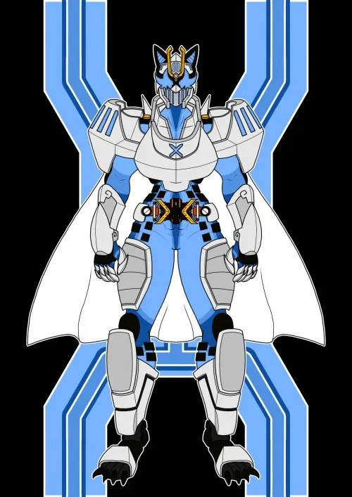 A continuation of my previous Heckpup post. Here is the Final Form of Kamen Rider Keberos: Keberos Tartaros!