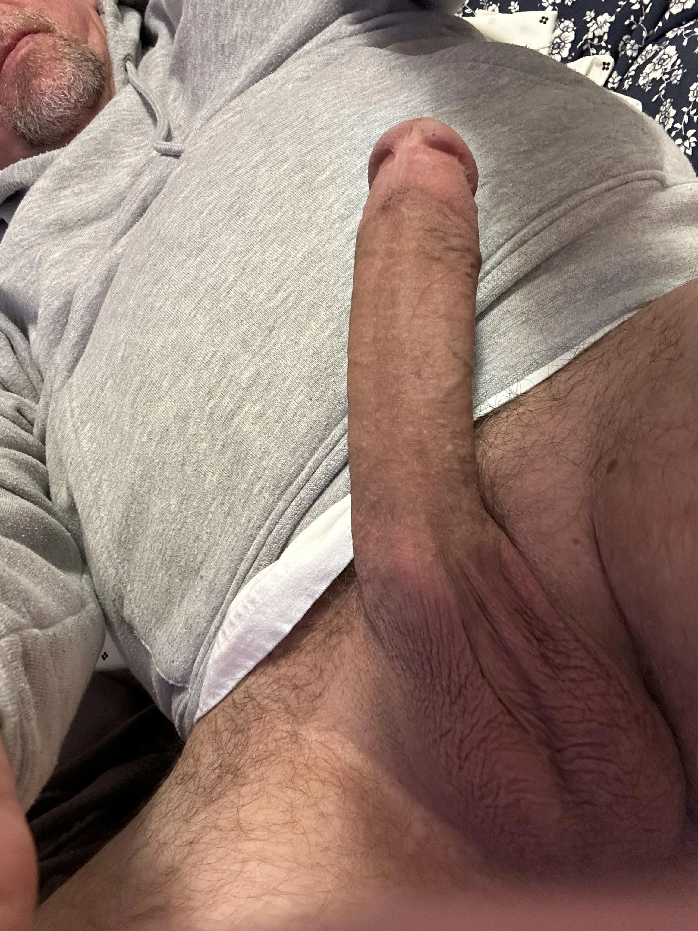 Airing him out before bed