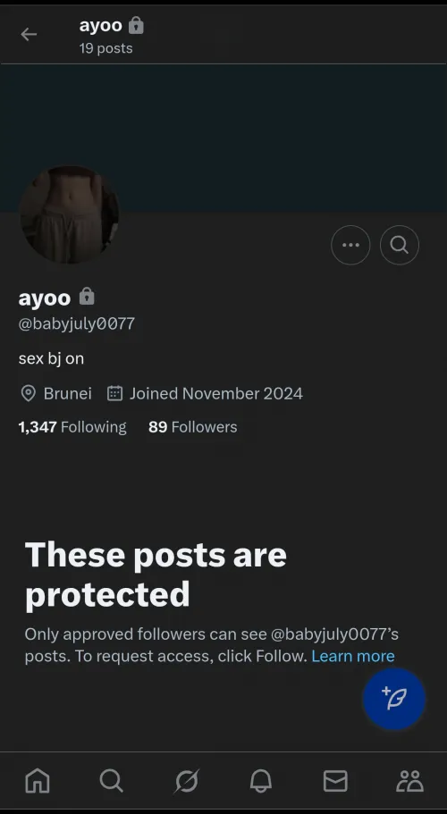 beware of scammer for anyone using X