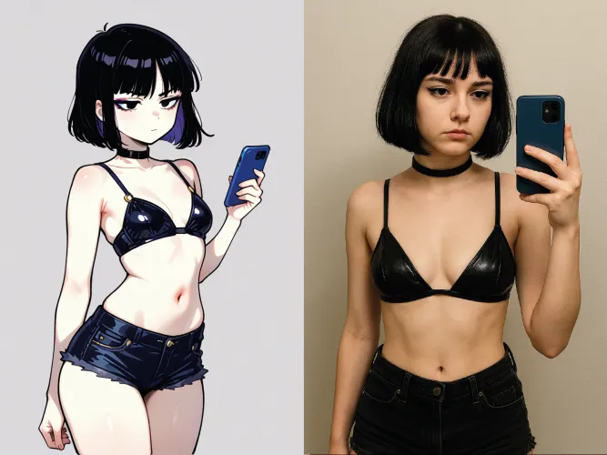 Cartoon me or real me? (Nala, 19)