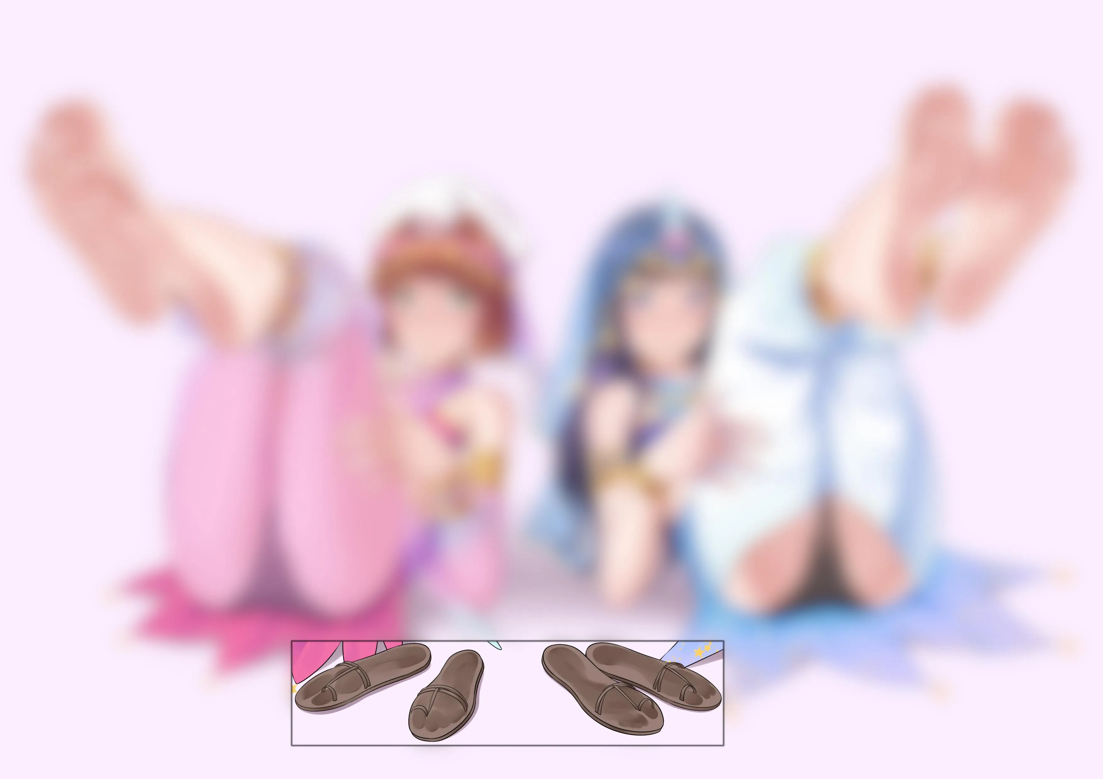 Goon to used sandals loser