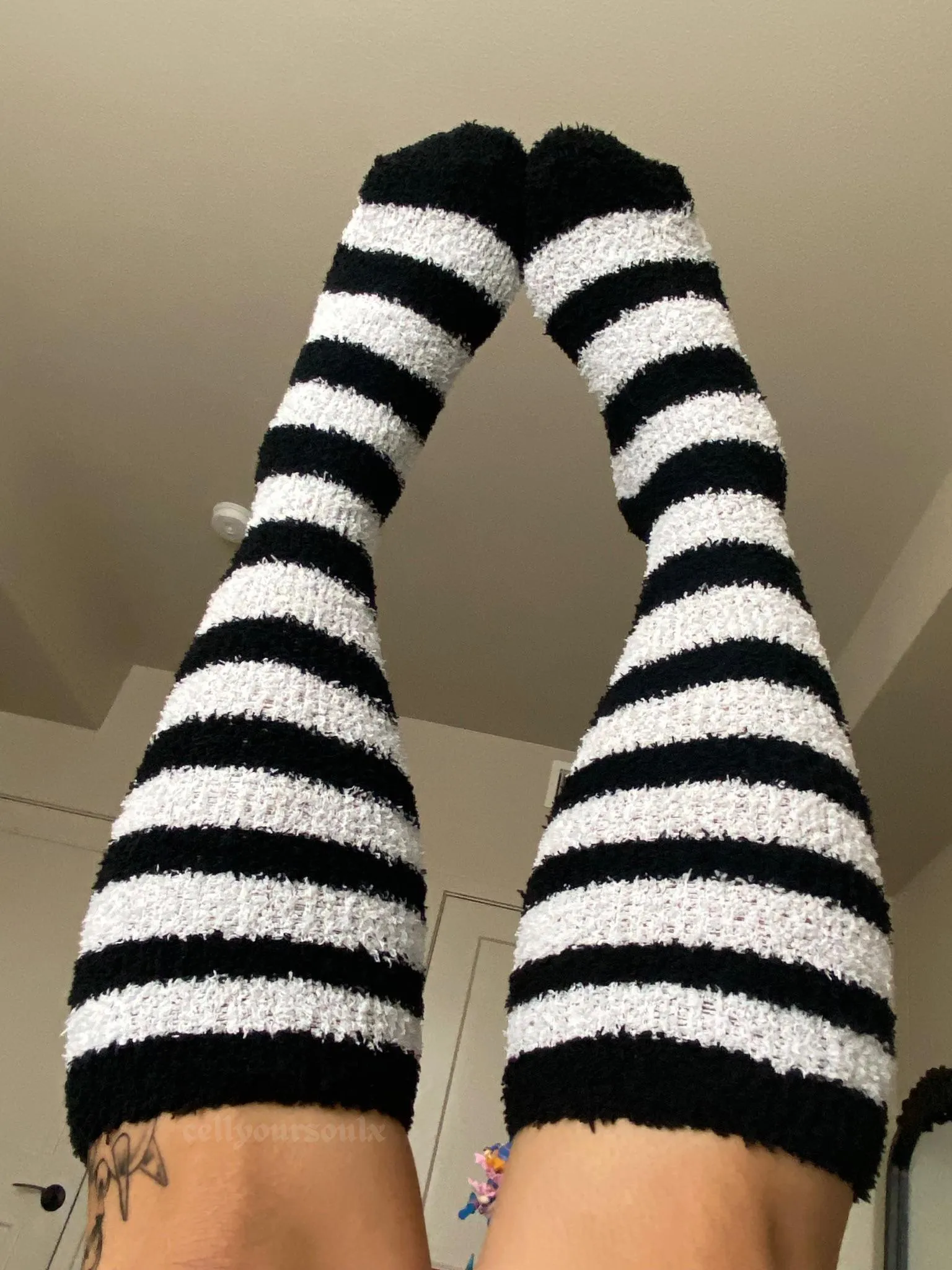 i know fuzzy socks are your weakness, beta