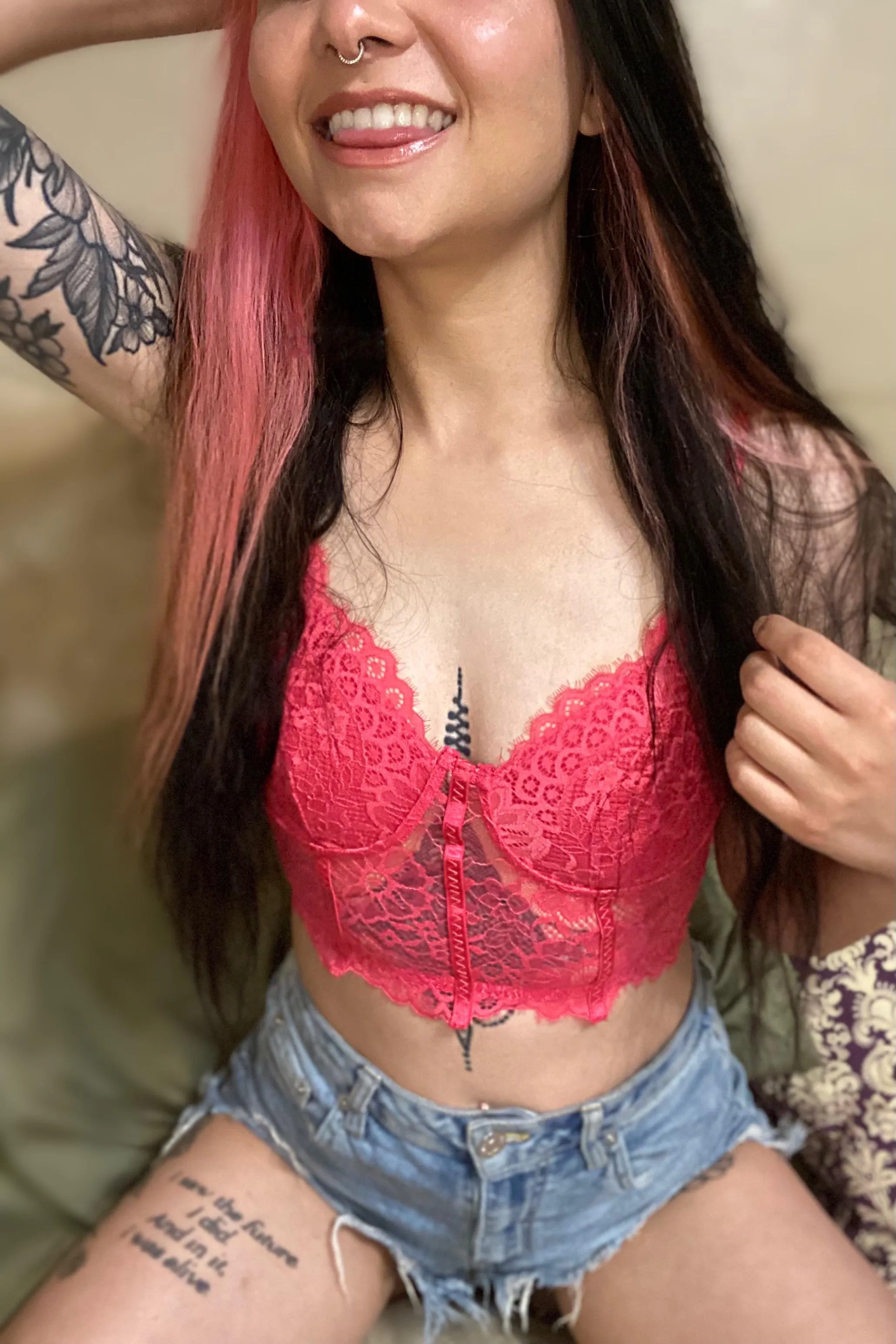 I love dying my hair different colors