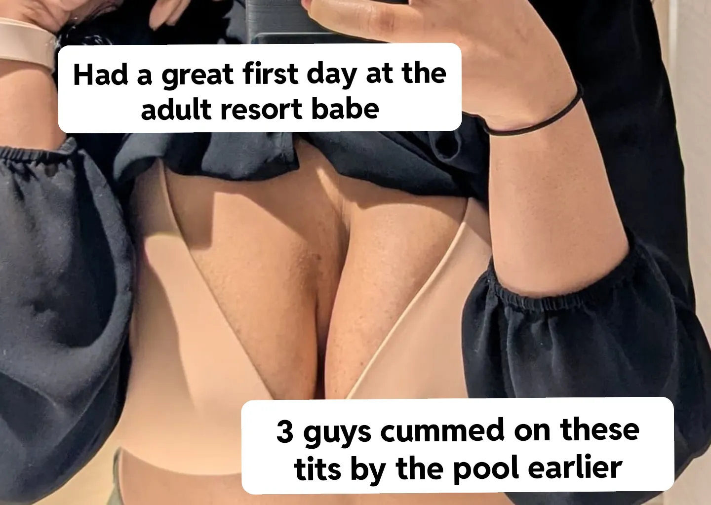 My hotwife sending me updates from her solo LS vacation