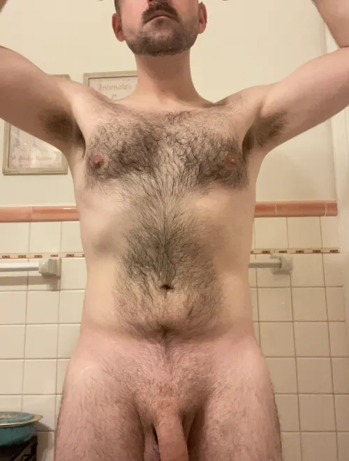 Post yoga pre shower