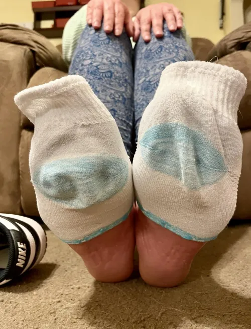 [Selling] A little help taking these socks off? What you do with them next though is up to you 🤭