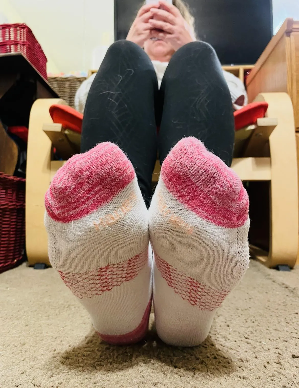 [Selling] You’d be hard pressed to resist the urge to huff my hanes socks 🤭