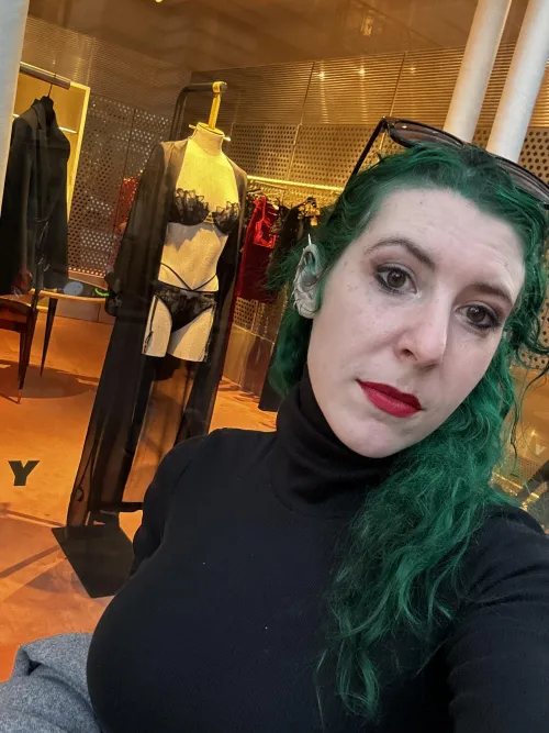 Shopping for sexy little things