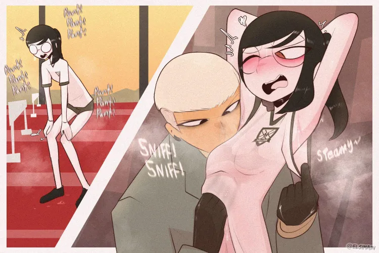 Sniffing the nerd (oc)