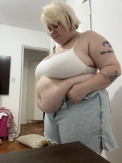 This is what happens when eating is your hobby