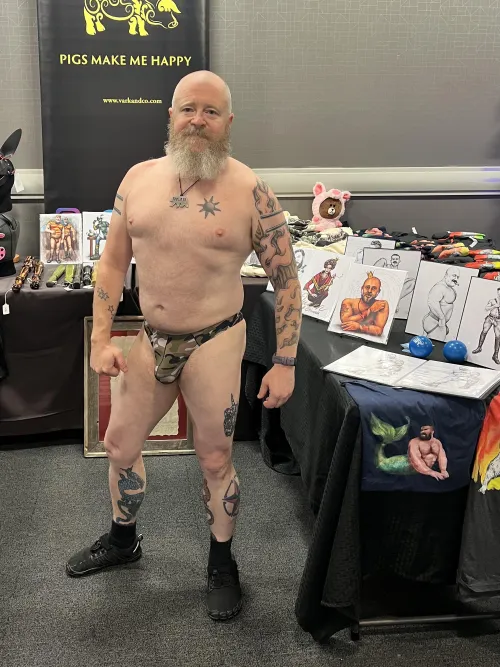 Totally selling art.