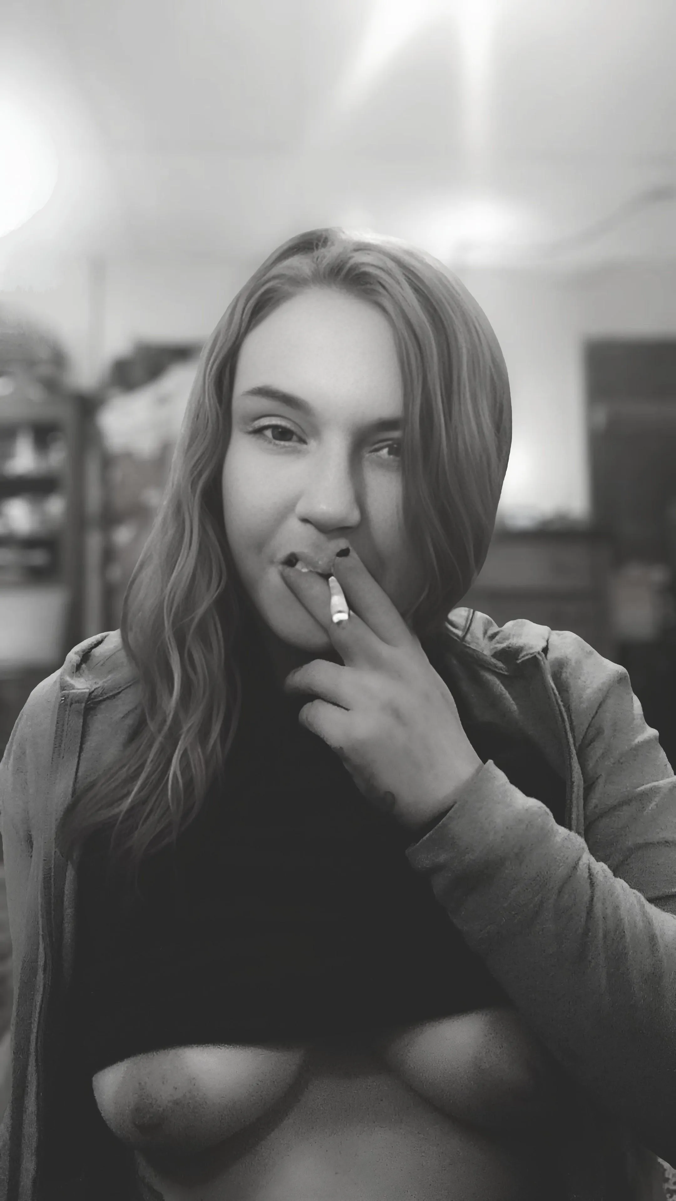 Wasn't able to choose between black and white or color.