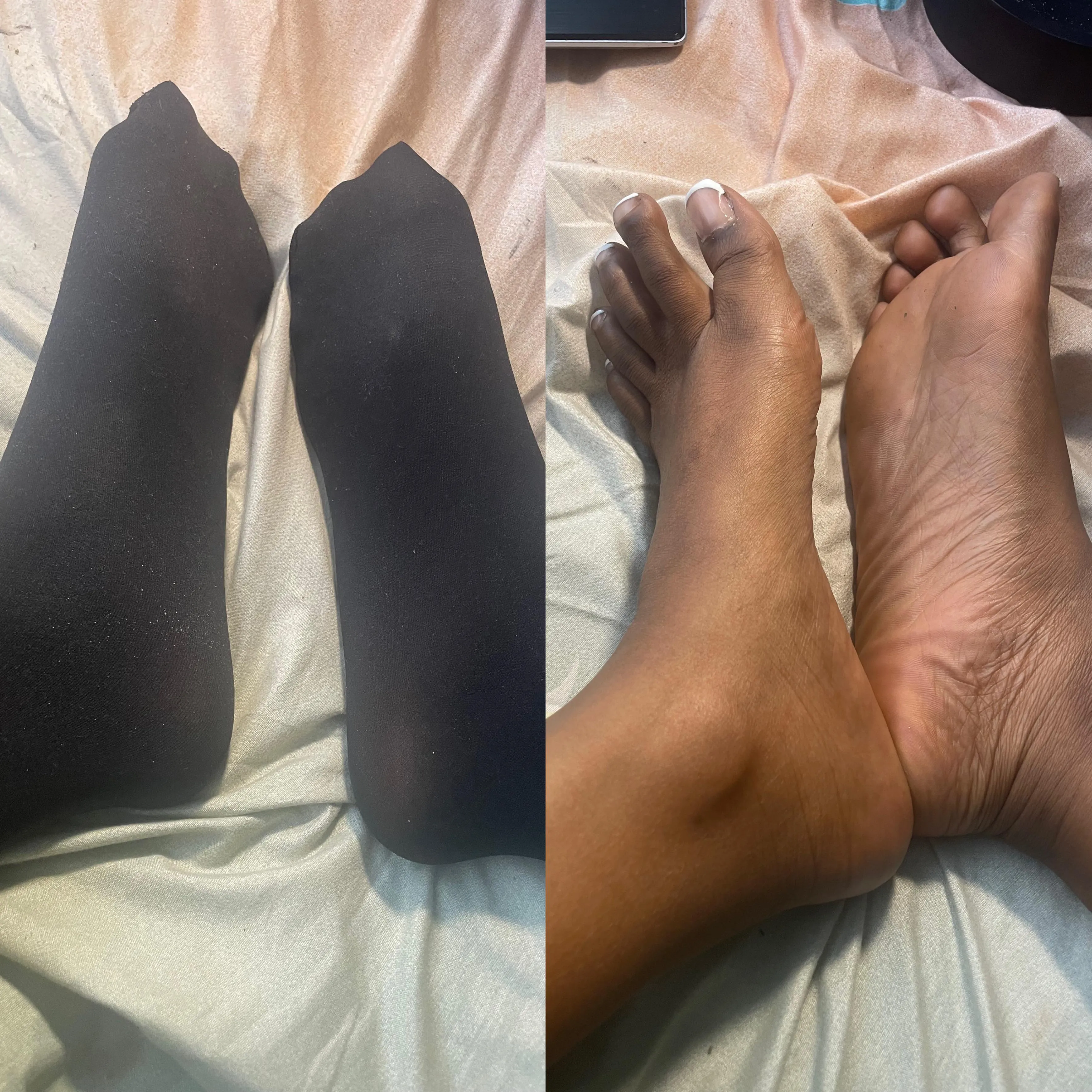 which one gets you harder? socks on or socks off? ;)