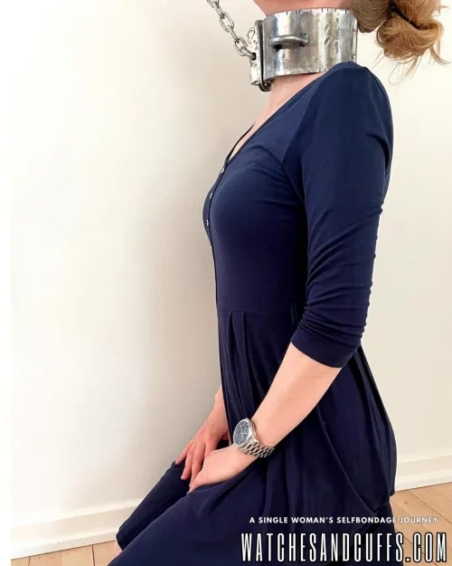 A serious collar ... I love wearing it, but it's SO heavy!