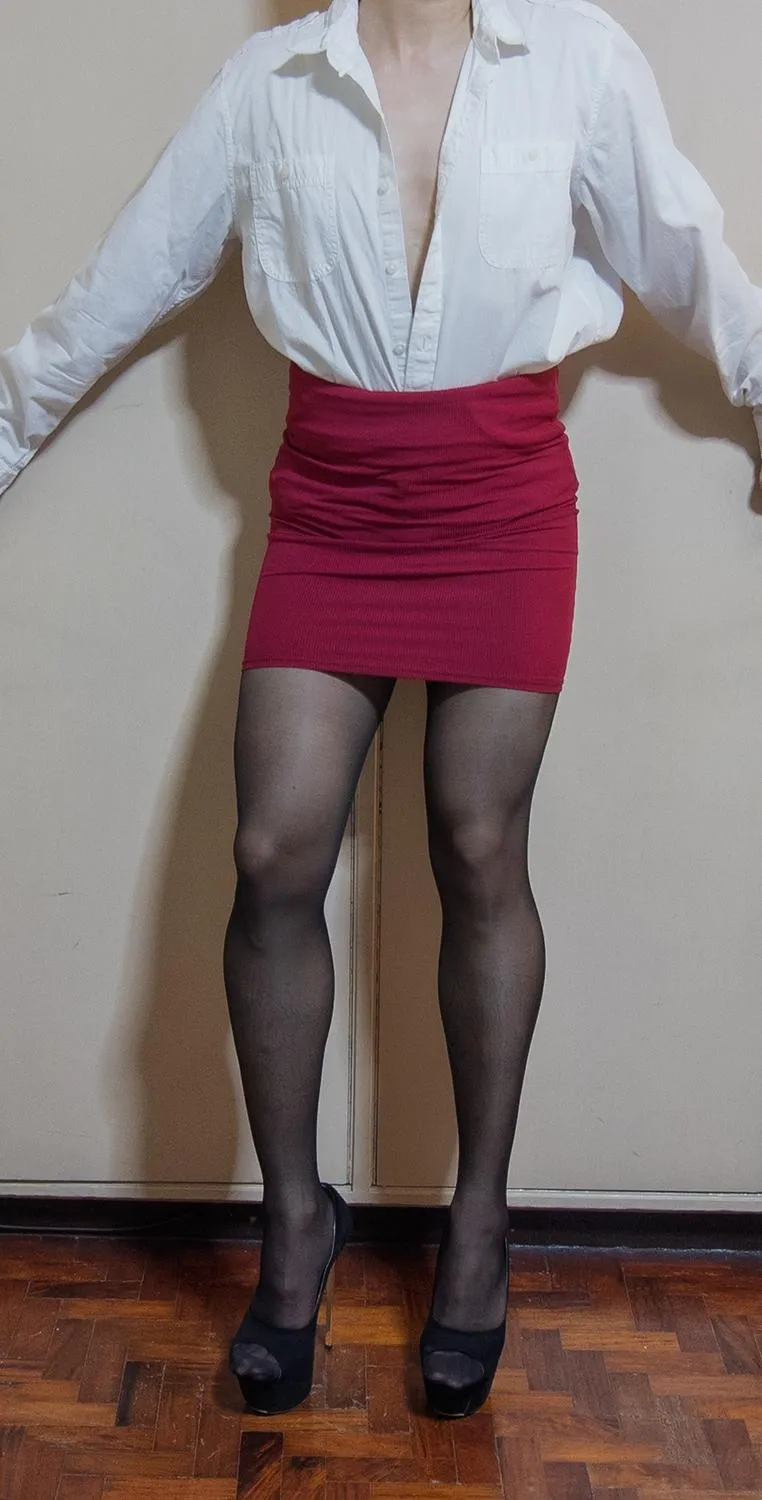 Can I be your slutty sexytary?