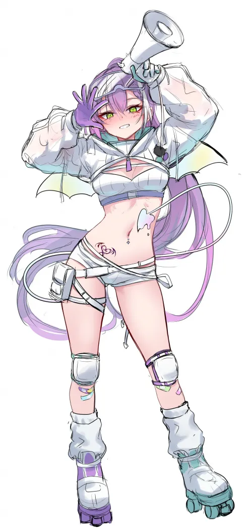 Cyberpunk Tokoyami Towa [Hololive]