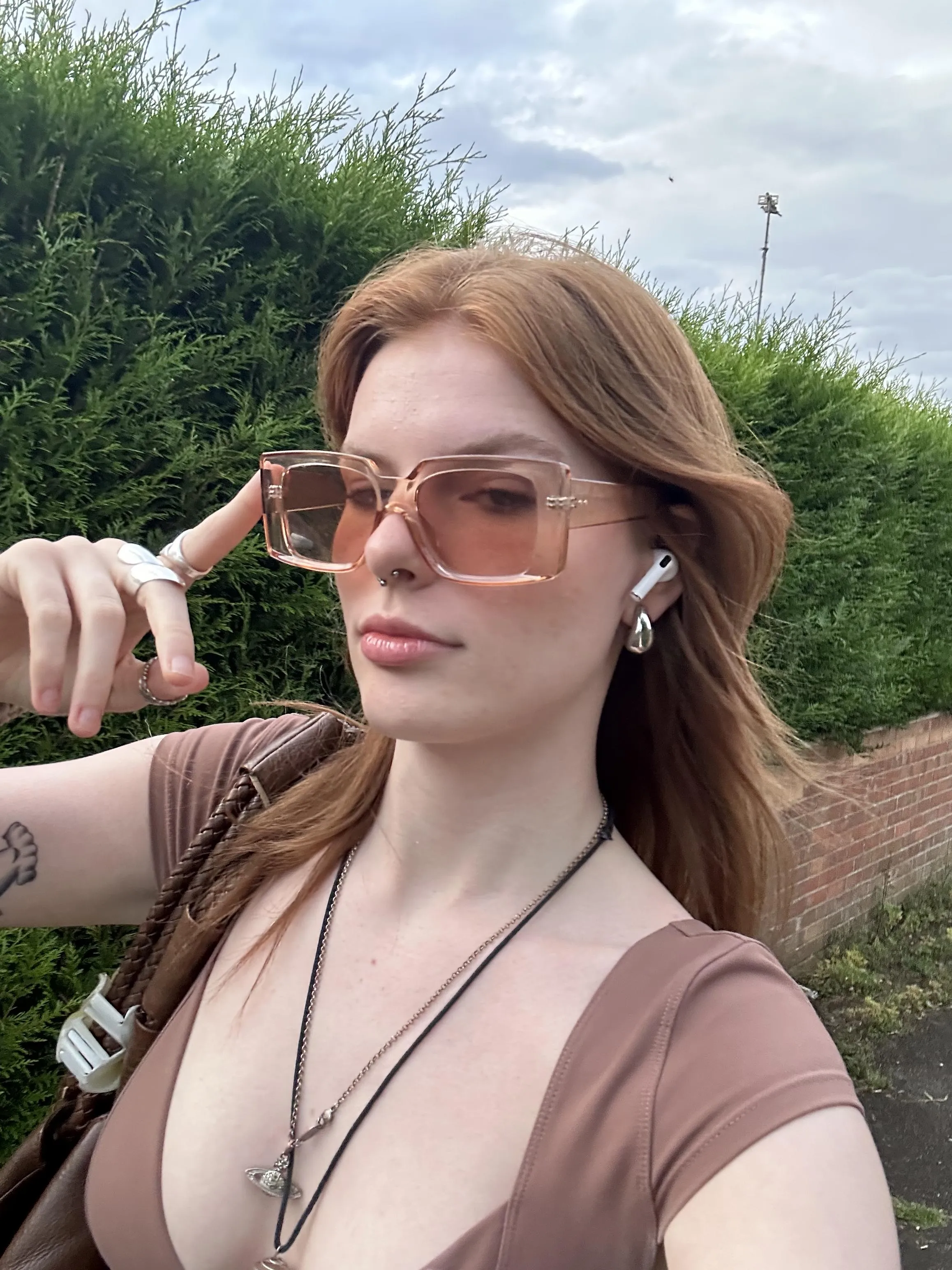 Freckles and tattooed