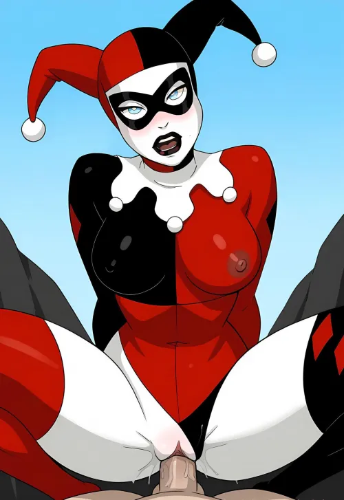 Harley squatting (AI)