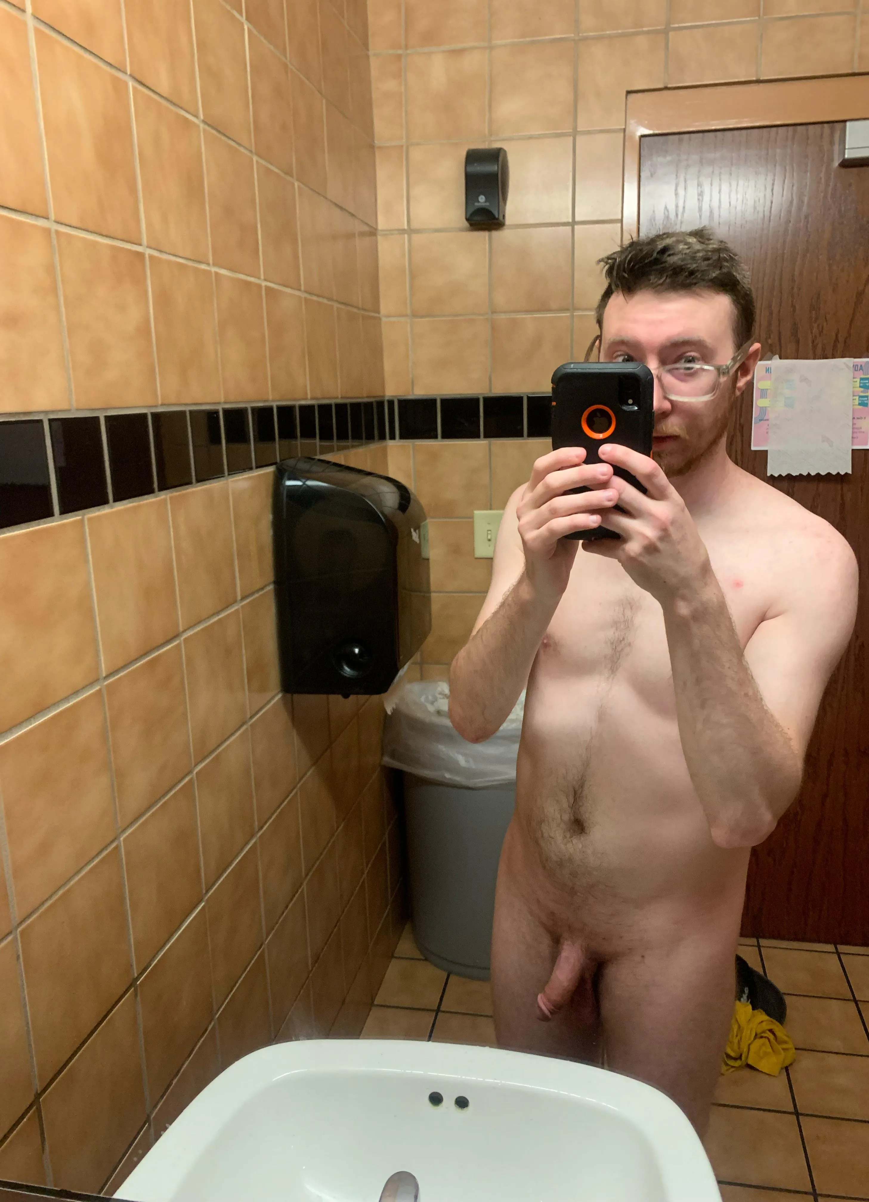 In bathroom