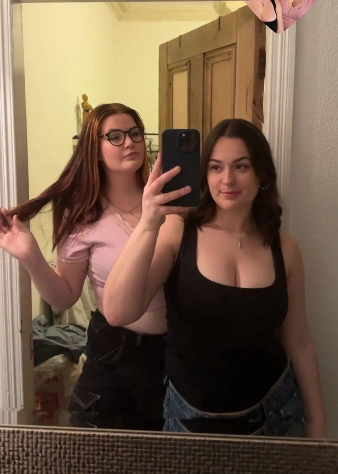 my girl, left, and her bestie Amy