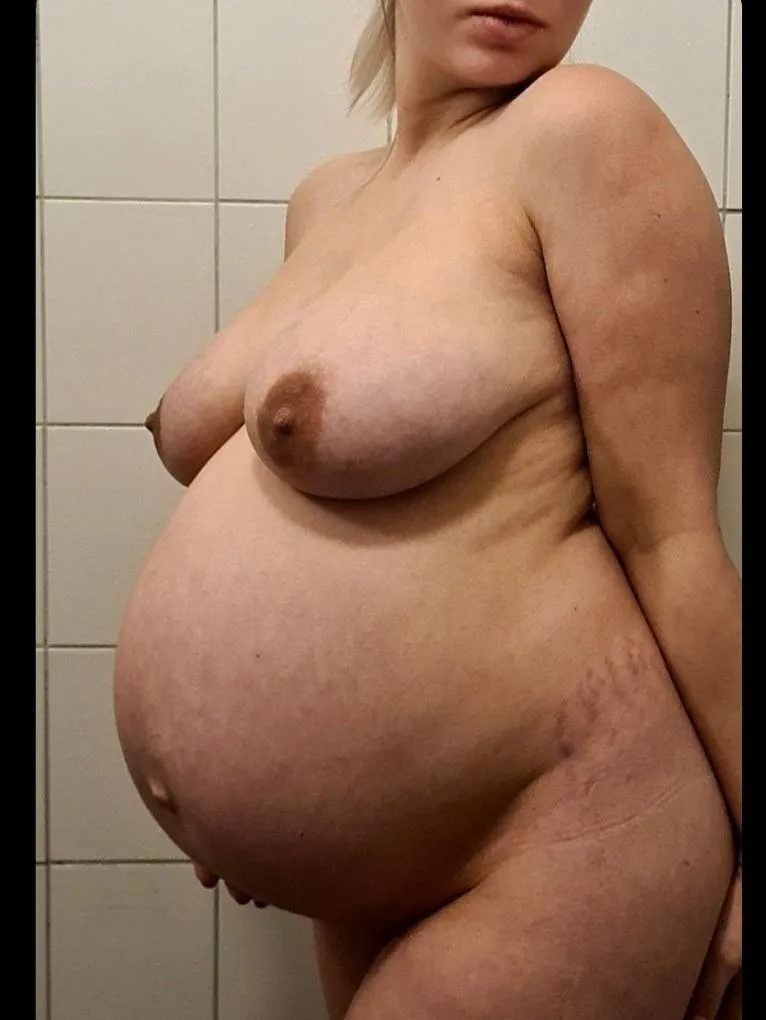 No need to pull out because I'm... pregnant!