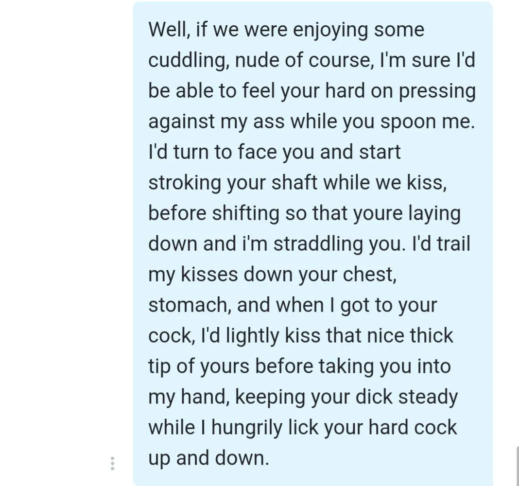 Time for some erotic sexting 🩷