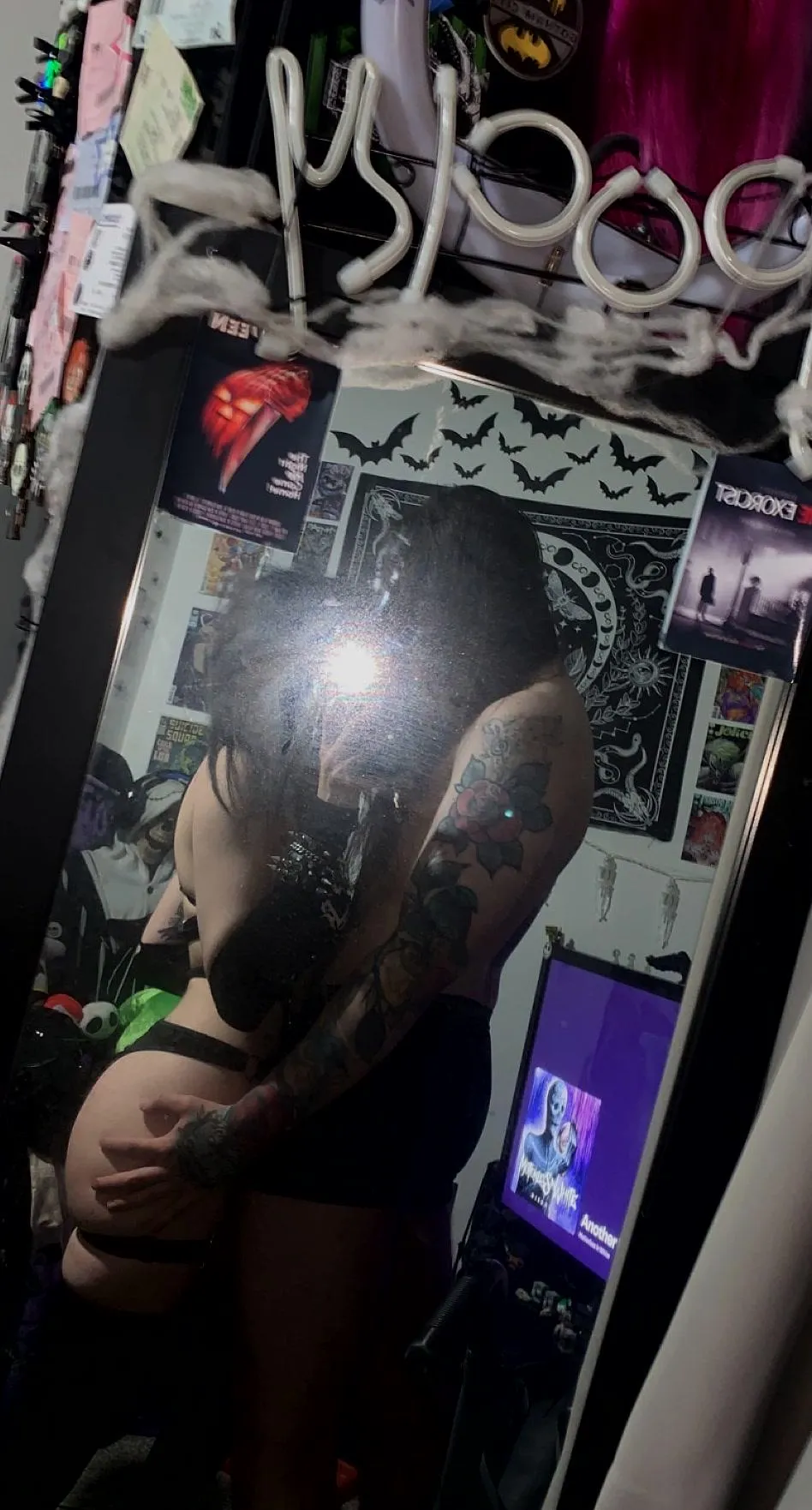 Whispers in the dark... and moans too