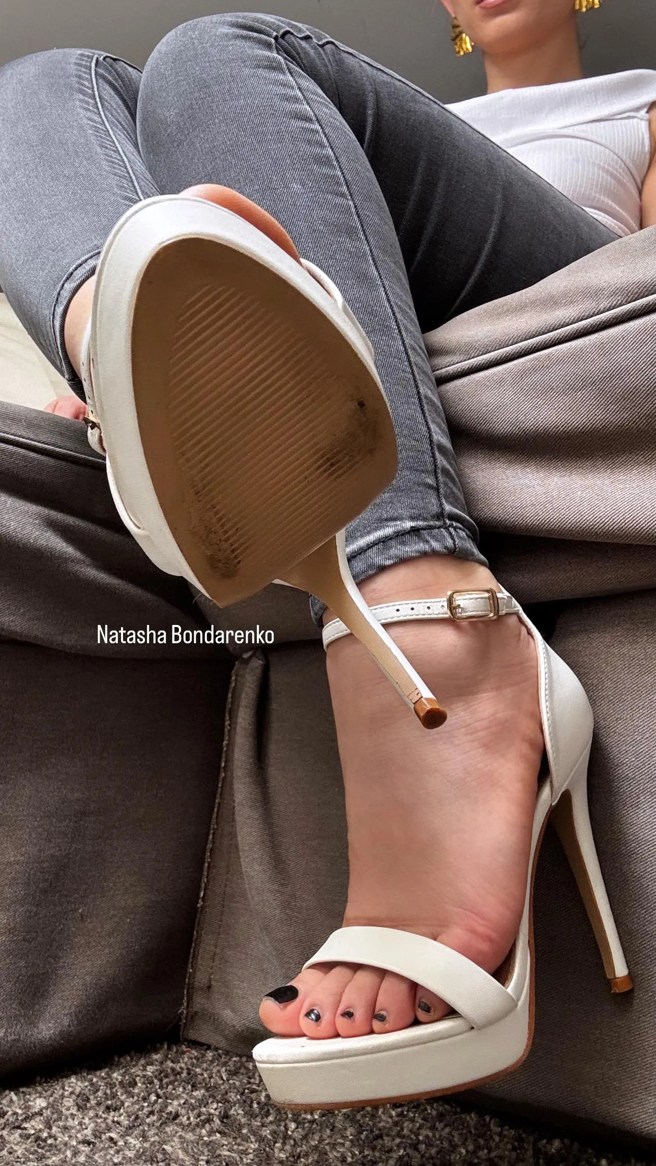 White and jeans… very nice