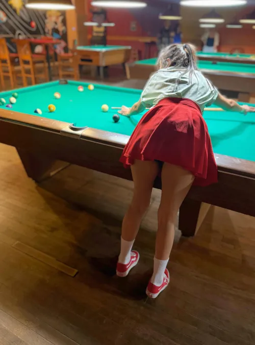 Can’t tell you how badly I wanted to be fucked on this pool table