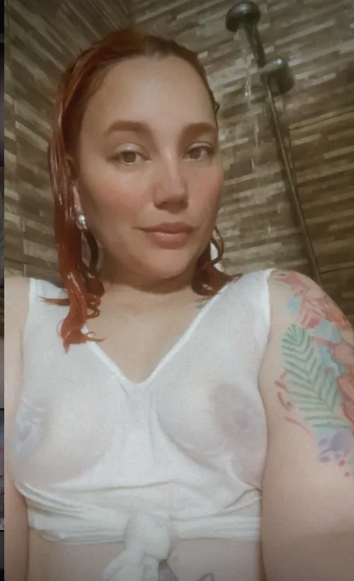 Do you like to see my wet tits?