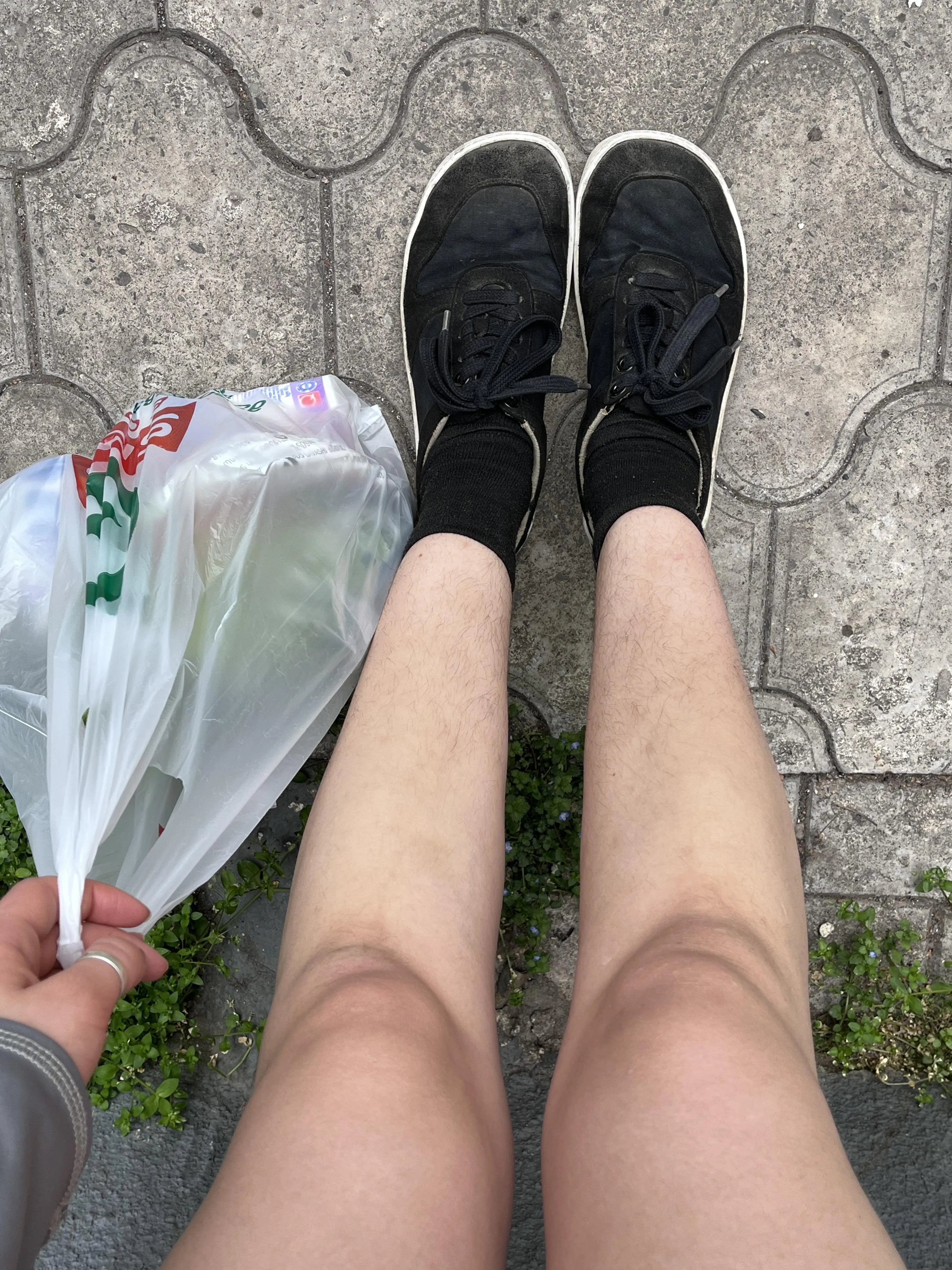 finally the weather is good for shorts!