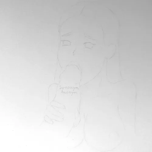 First time drawing a blowjob and very happy with the result :)