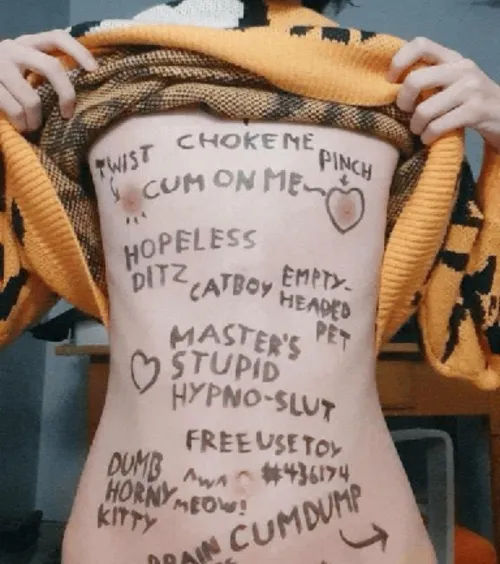 How I look getting ready to submit to black cock~