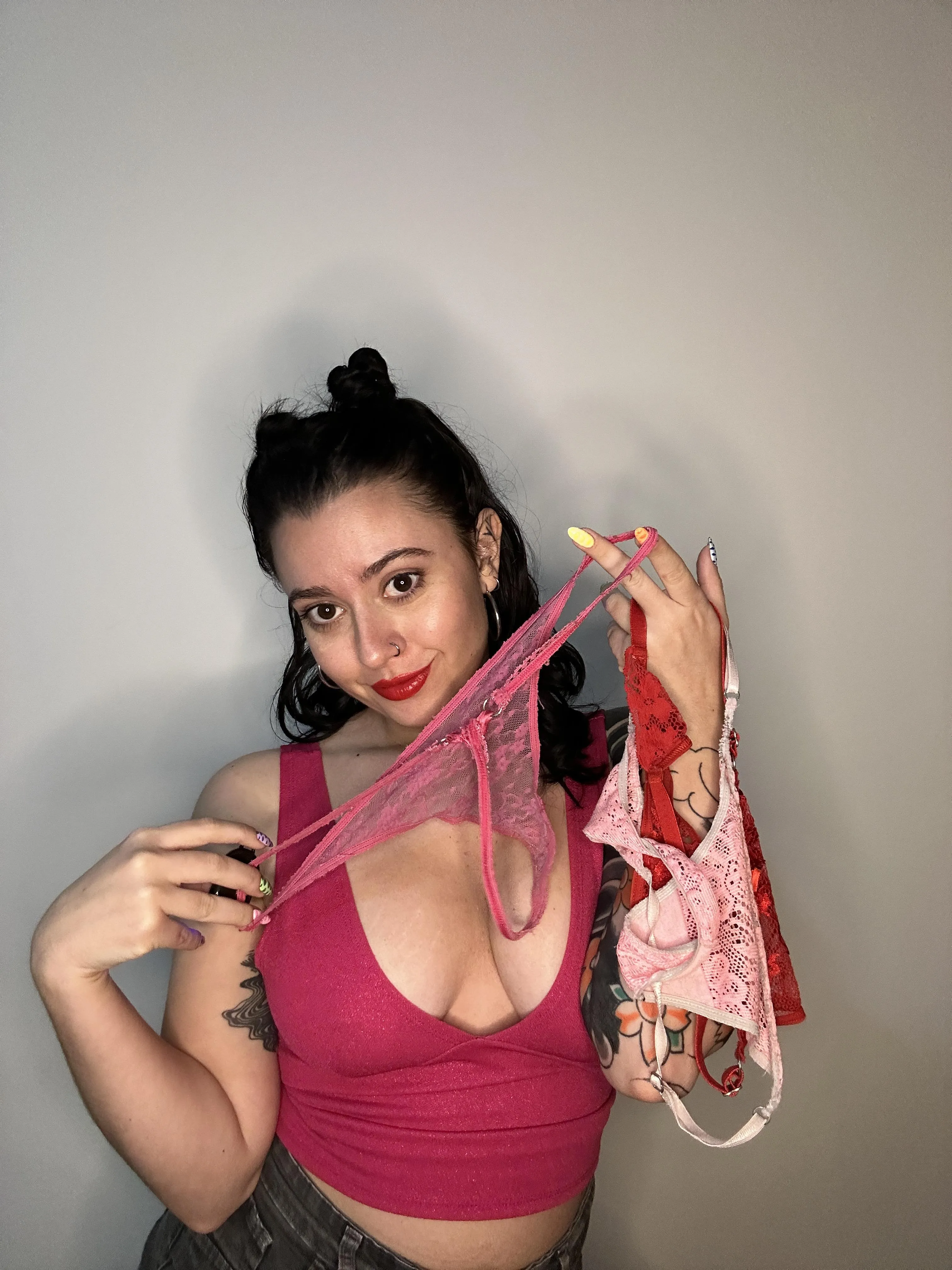 I'll make you wear one of mine, but don't let your wife figure it out!