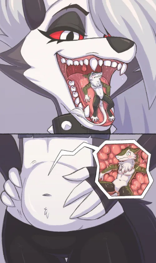 {image} A tasty snack YCH, LavotheSergal, art by me (xXBluessinbinXx)