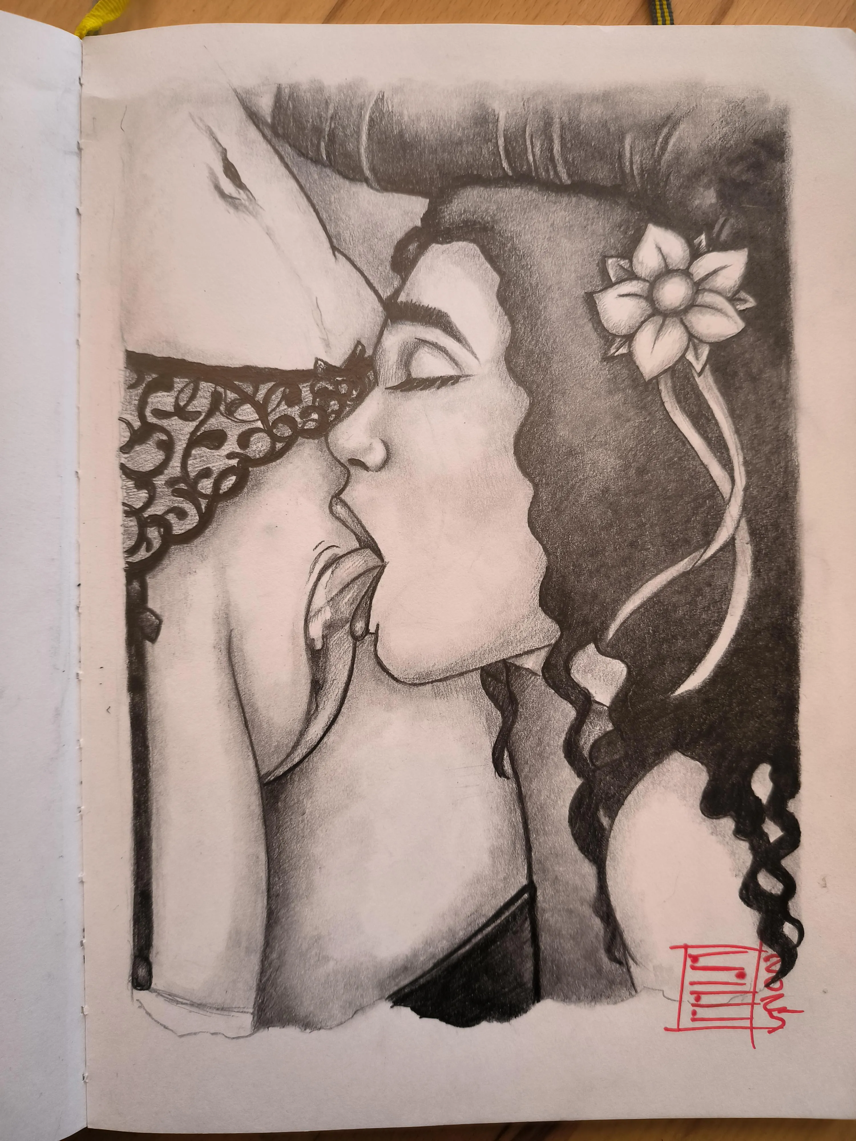 JUICY - Pencil drawing by me.