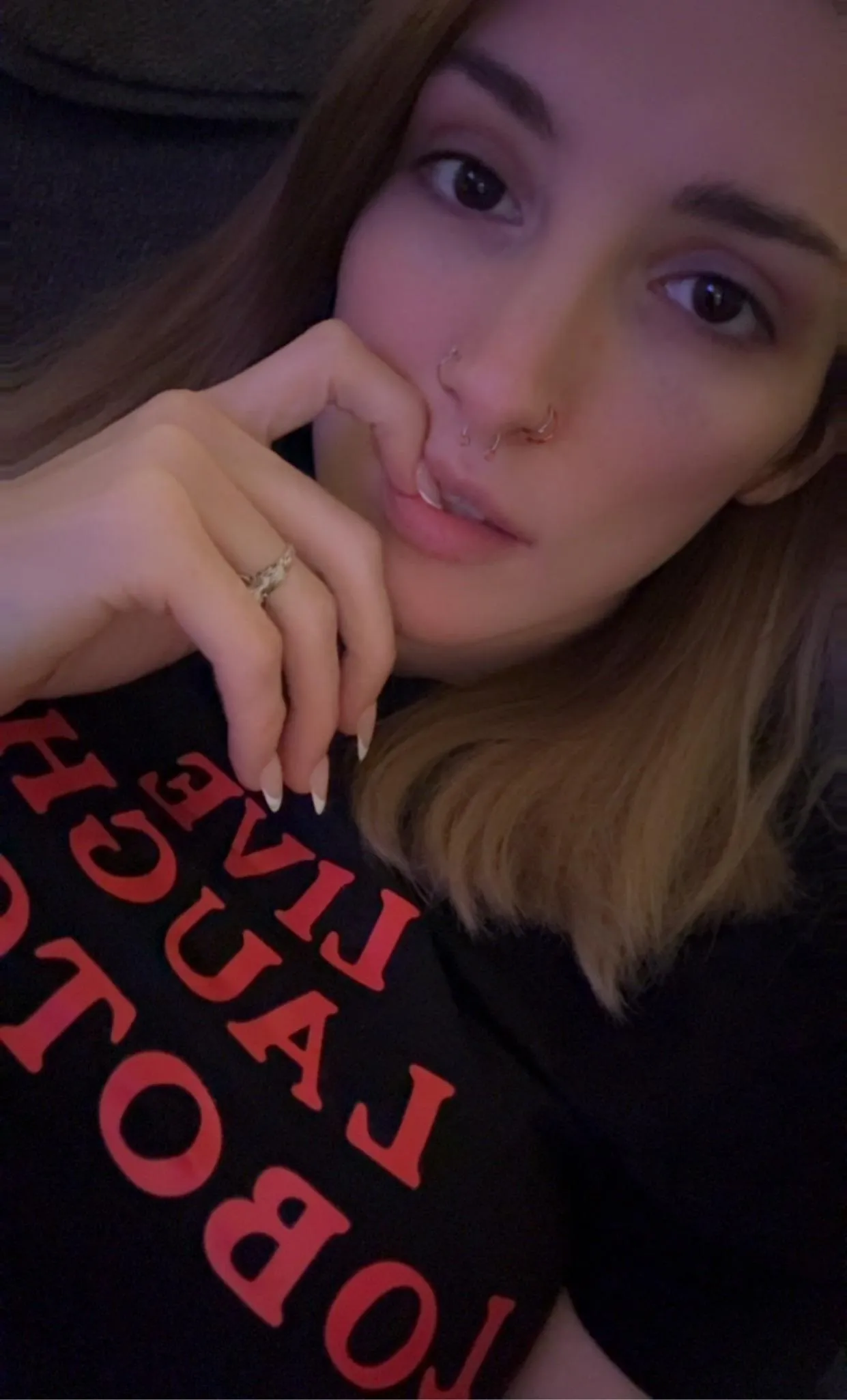 Late-night thoughts always lead you back to me. You know where you belong.