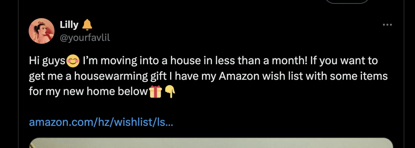 Lilly Bell is moving