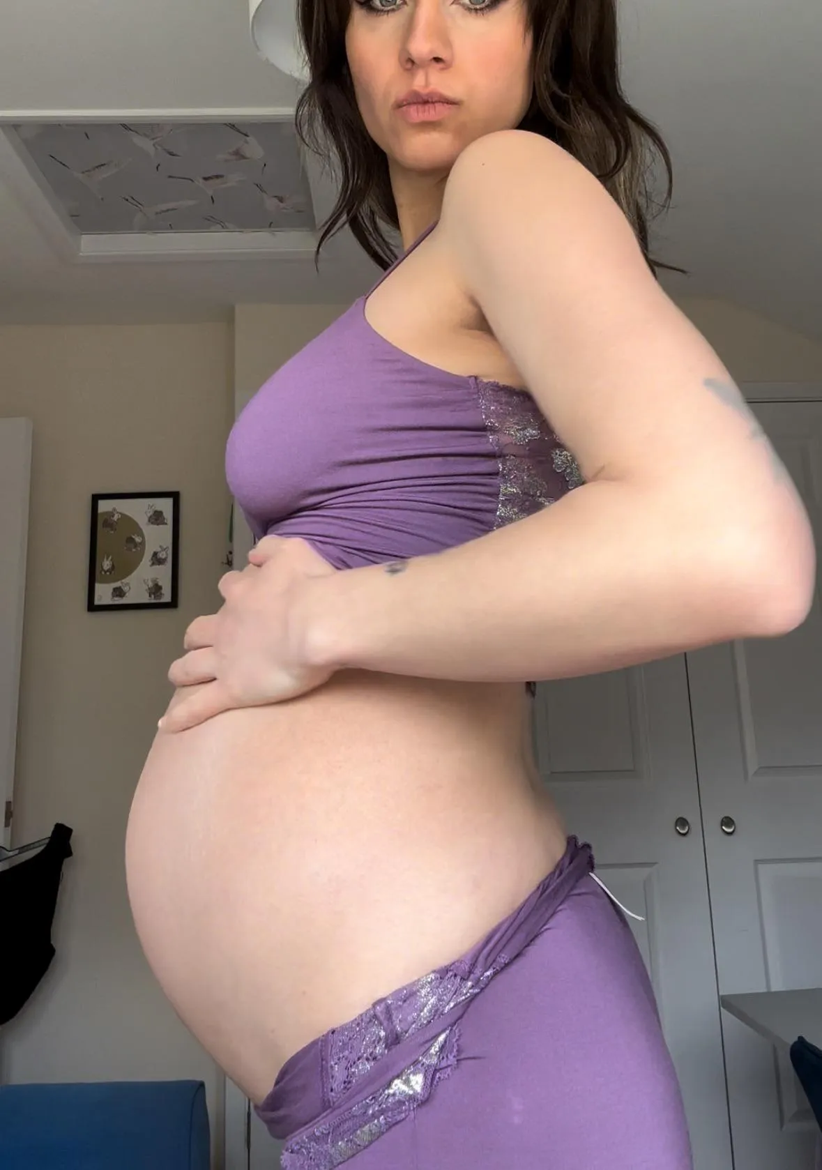 Mother’s Day Belly Oiling Treat