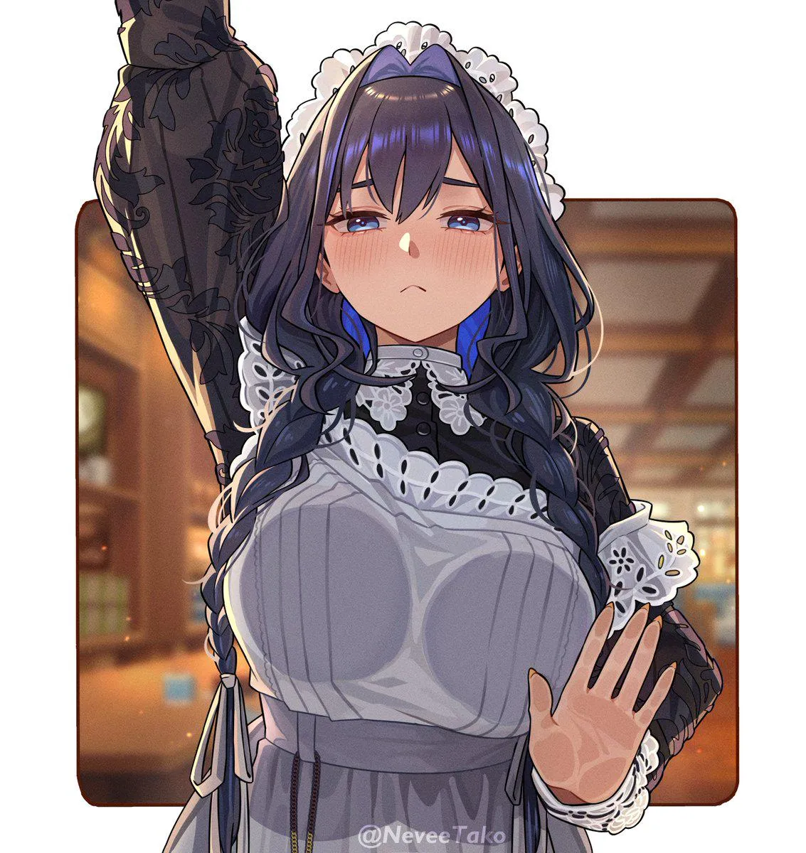 Oh no Kronii can't reach...