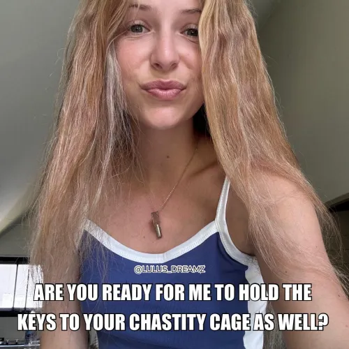 Ready to be locked by me?