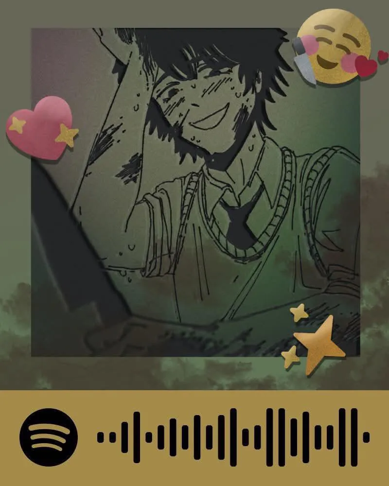 Redid the cover for my Kylar spice-playlist, this time with something that I drew! I think I like this version better 🥰🔪