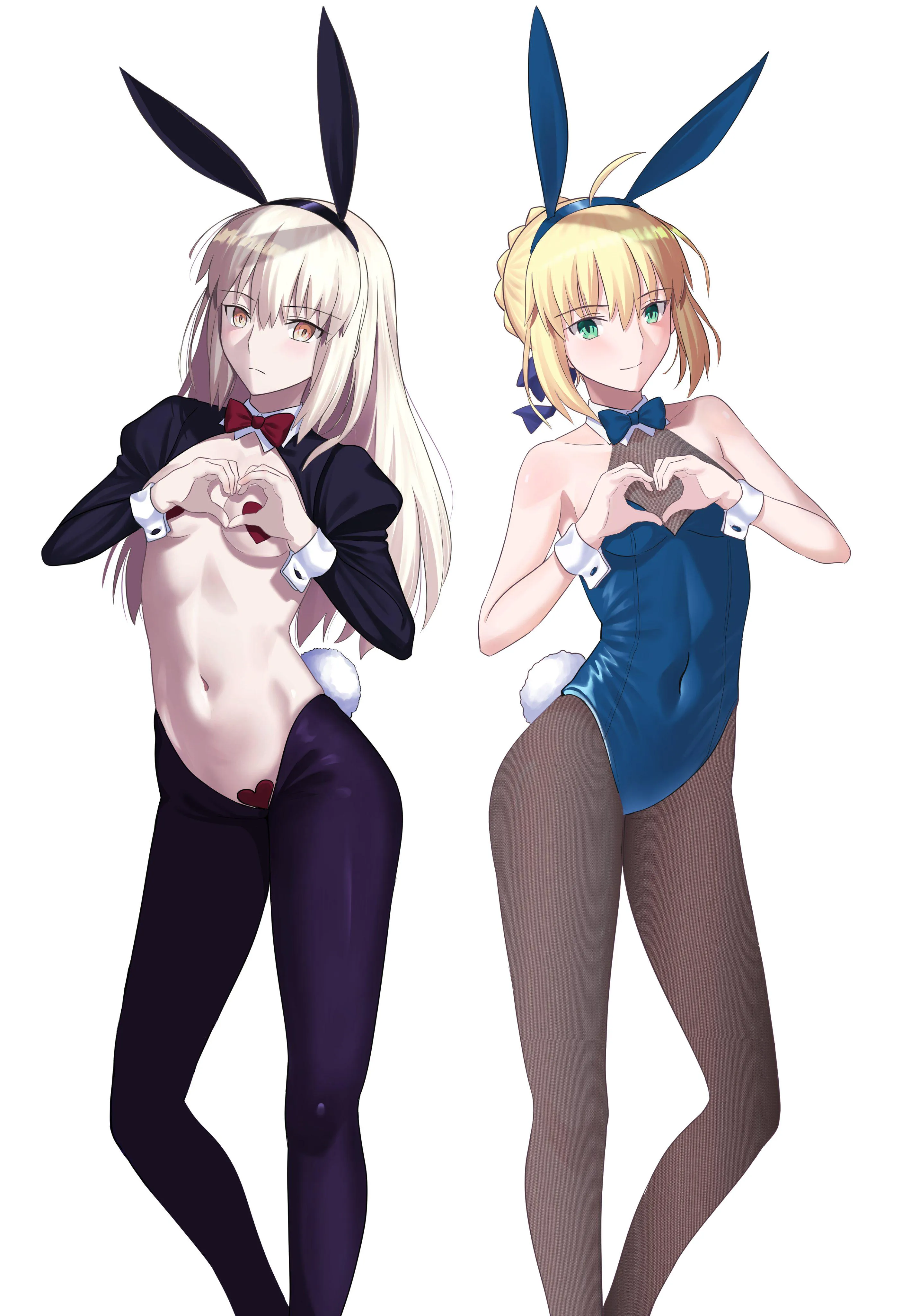 Reverse Bunny SAlter and Bunny Saber [Fate/Grand Order]