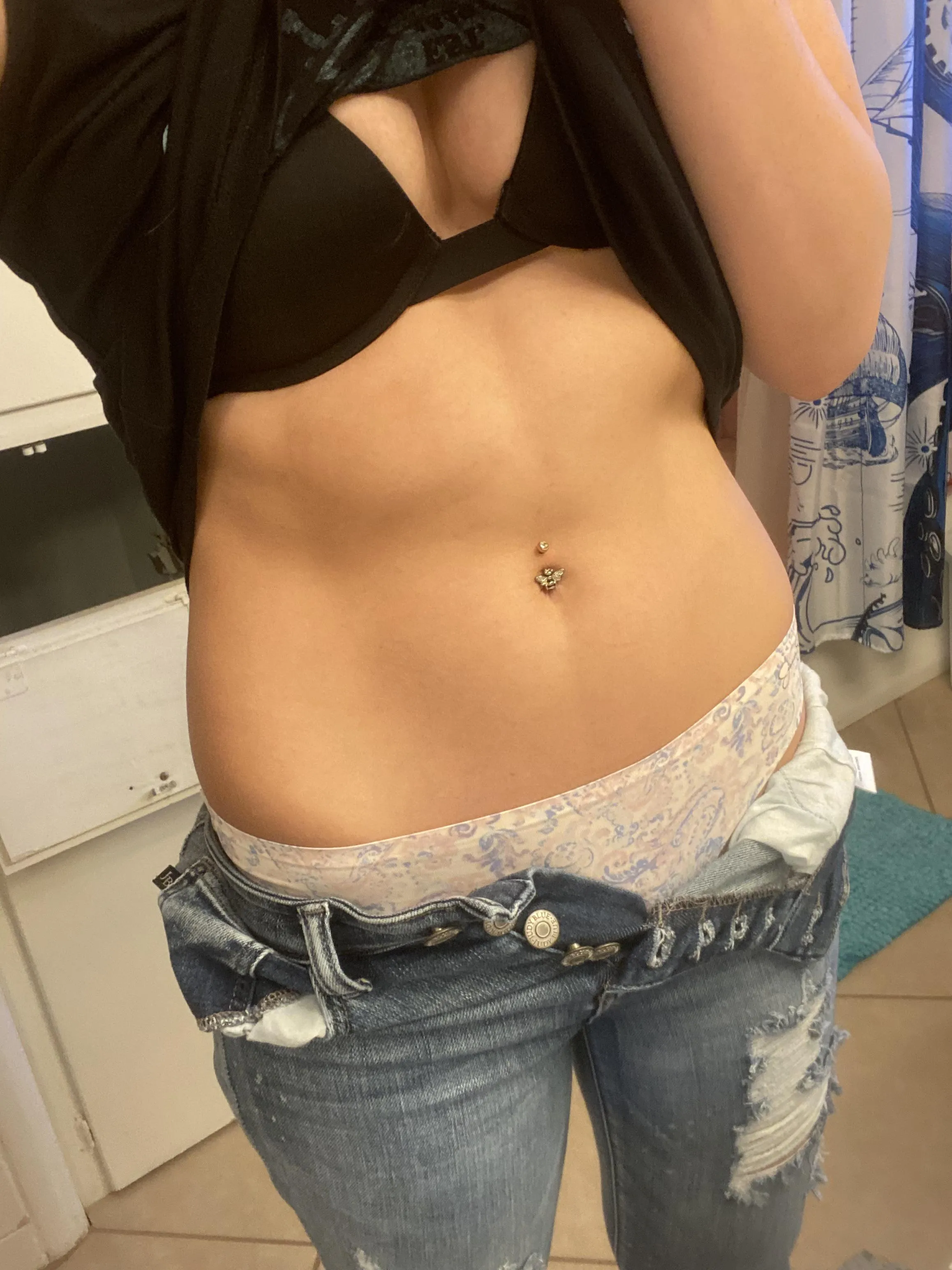 Sent you a pic from the bathroom 😜