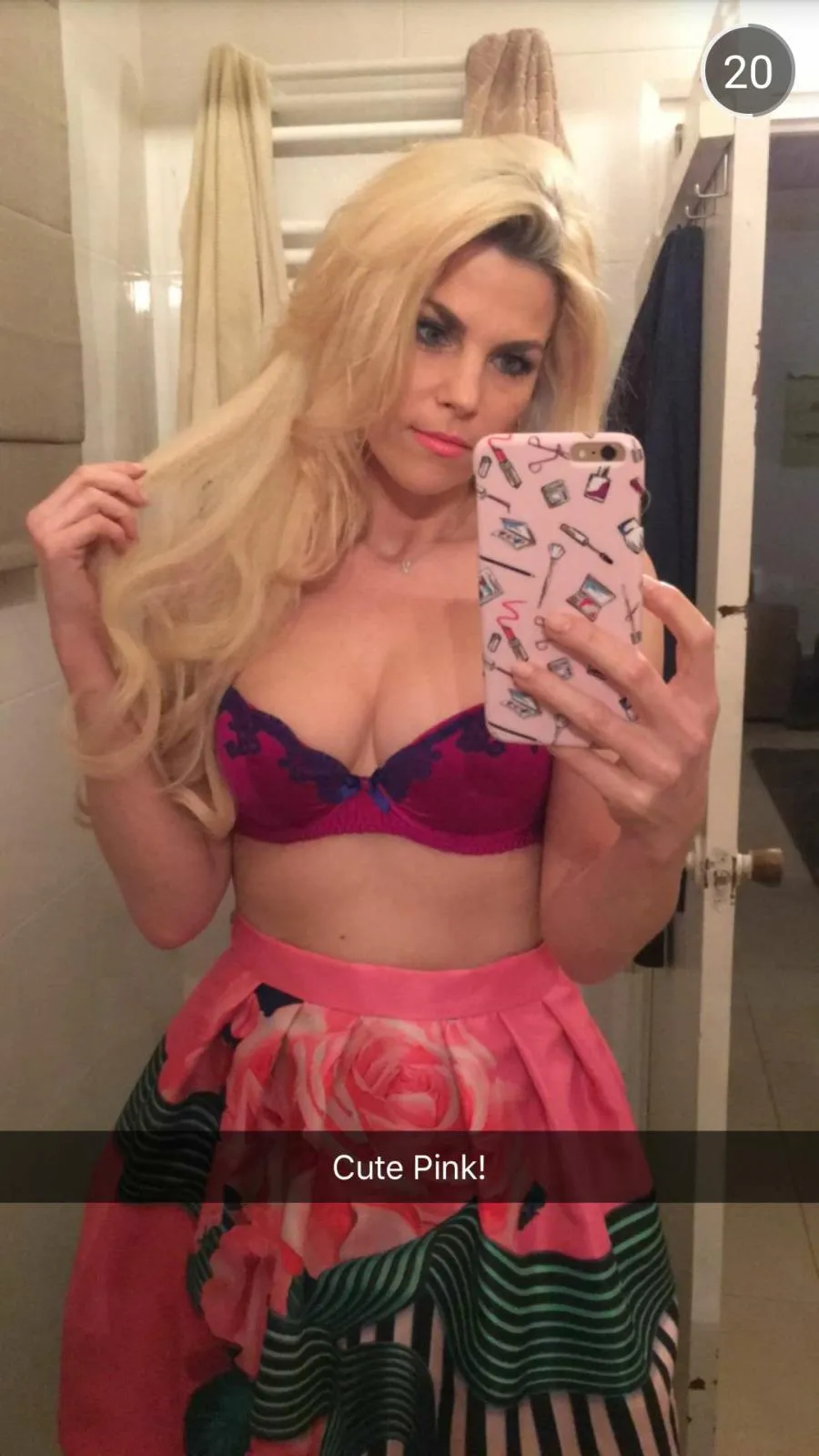 Tanja Dexters oude snapchats