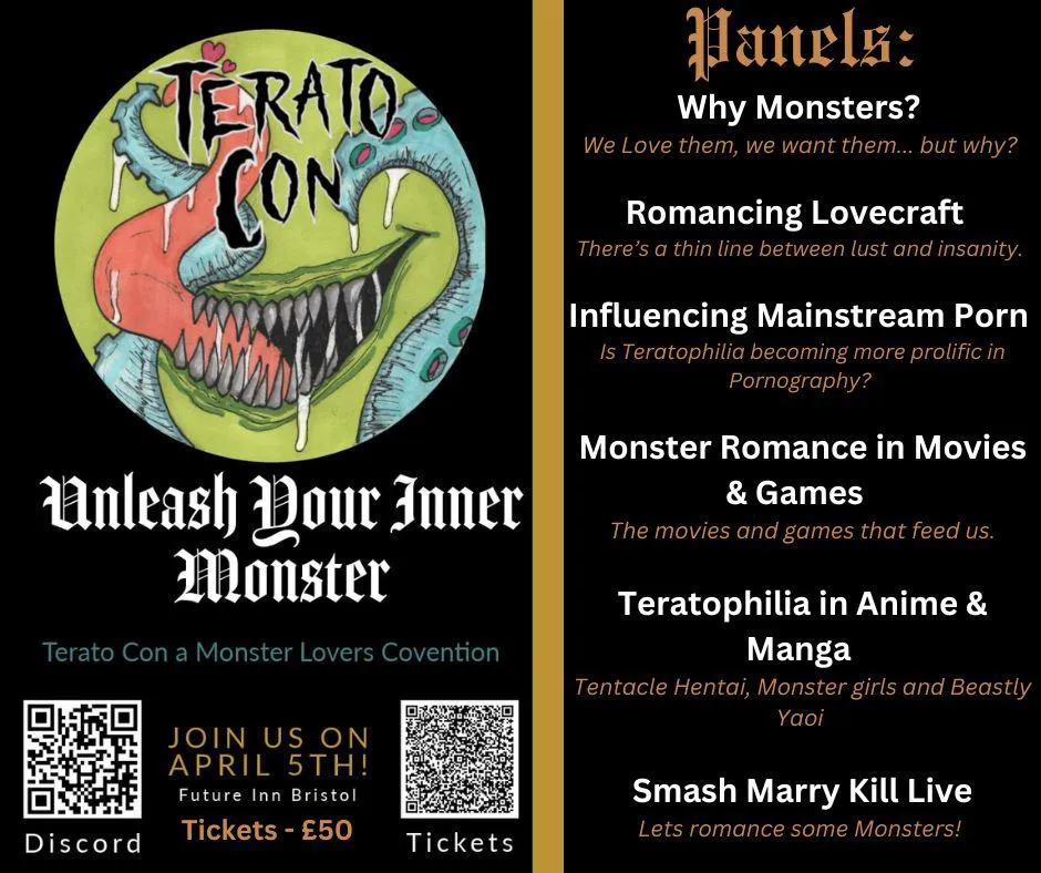 Terato-Con UK - April 5th