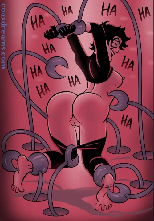 Trapped! The alarm system is too efficient!! ;-) [Fetix X Files Tickles] (Coaxdreams)