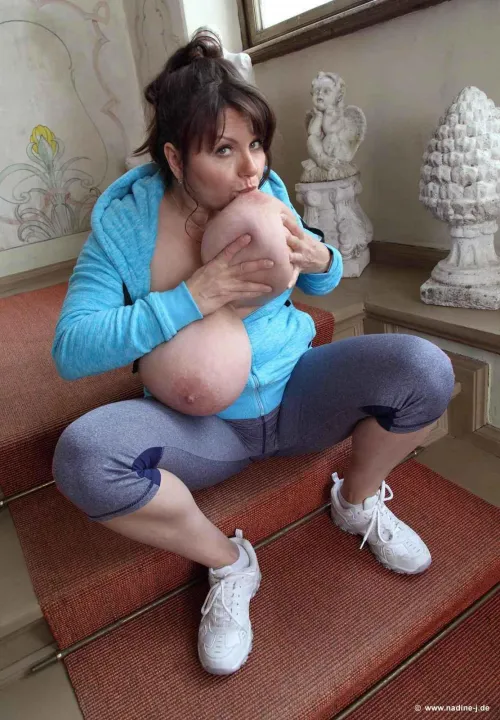 When you dry scoop your protein powder and forget your milk, you improvise