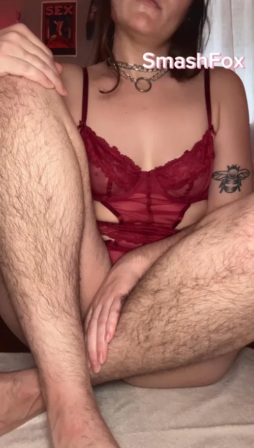 which do you notice first, my legs or my lace?